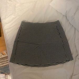 Urban Outfitters Checkered Mini Skirt